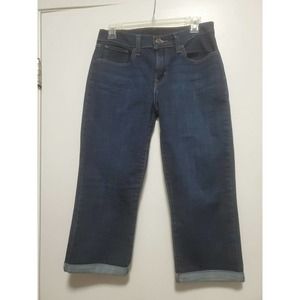 Levis Classic Rolled Hem Capri Jeans Mid-Rise 27